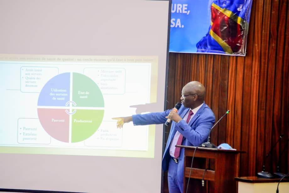 Juillet 2022 : Présentation de la Couverture Santé Universelle à l'Assemblée générale des hauts magistrats