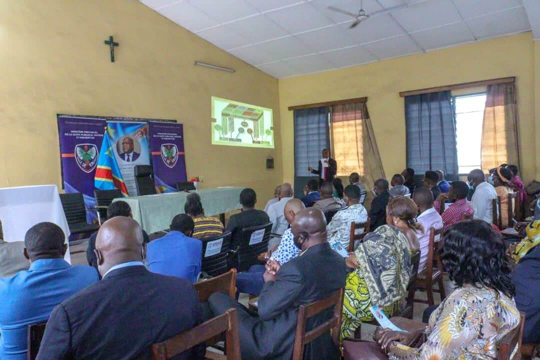 Août 2022 : Activité de sensibilitation initié par le ministère provinciale de la santé, hygiène et prévention sur la gratuité des accouchements dans la Province de Kinshasa
